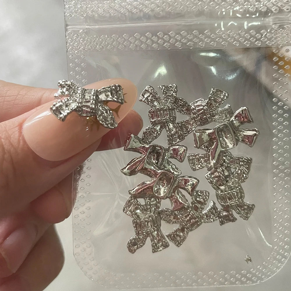 Crystal Alloy French Court Nail Charms