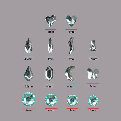 Sweet Dessert Nail Charms Box 12 Grids