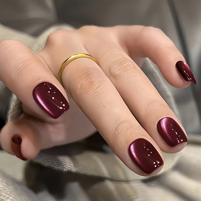 Black Bow Ballerina Press-On Nails