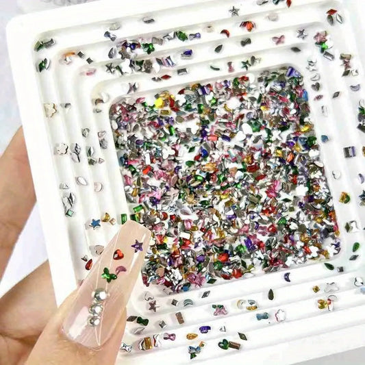 Mini Rhinestone Diamond Nail Decorations