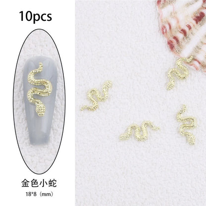 Zircon Pearl Luxury Nail Charms