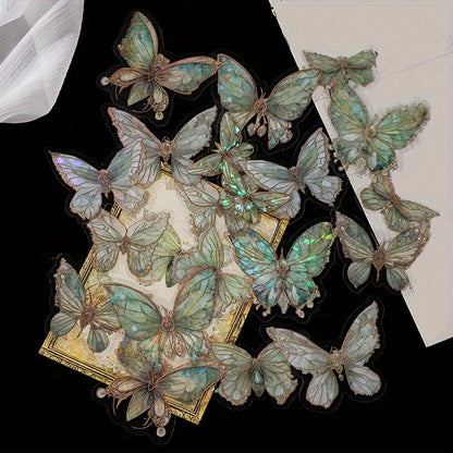 Butterfly Cut Stickers DIY Junk Journal 20pc