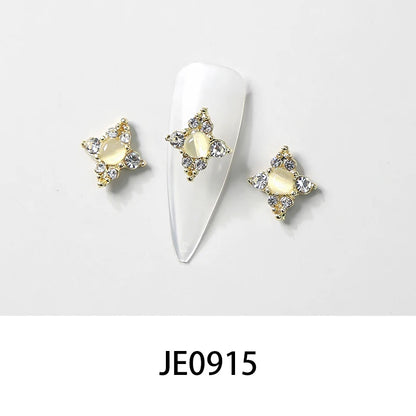 Crystal Alloy French Court Nail Charms