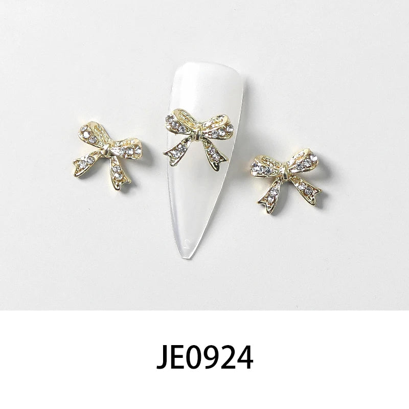 Crystal Alloy French Court Nail Charms