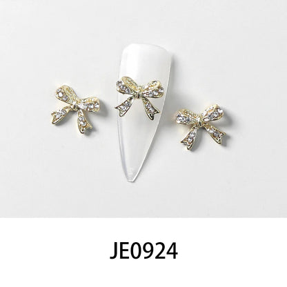 Crystal Alloy French Court Nail Charms