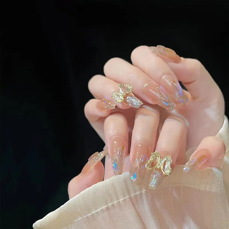 French Ballet Long Press-On Nails