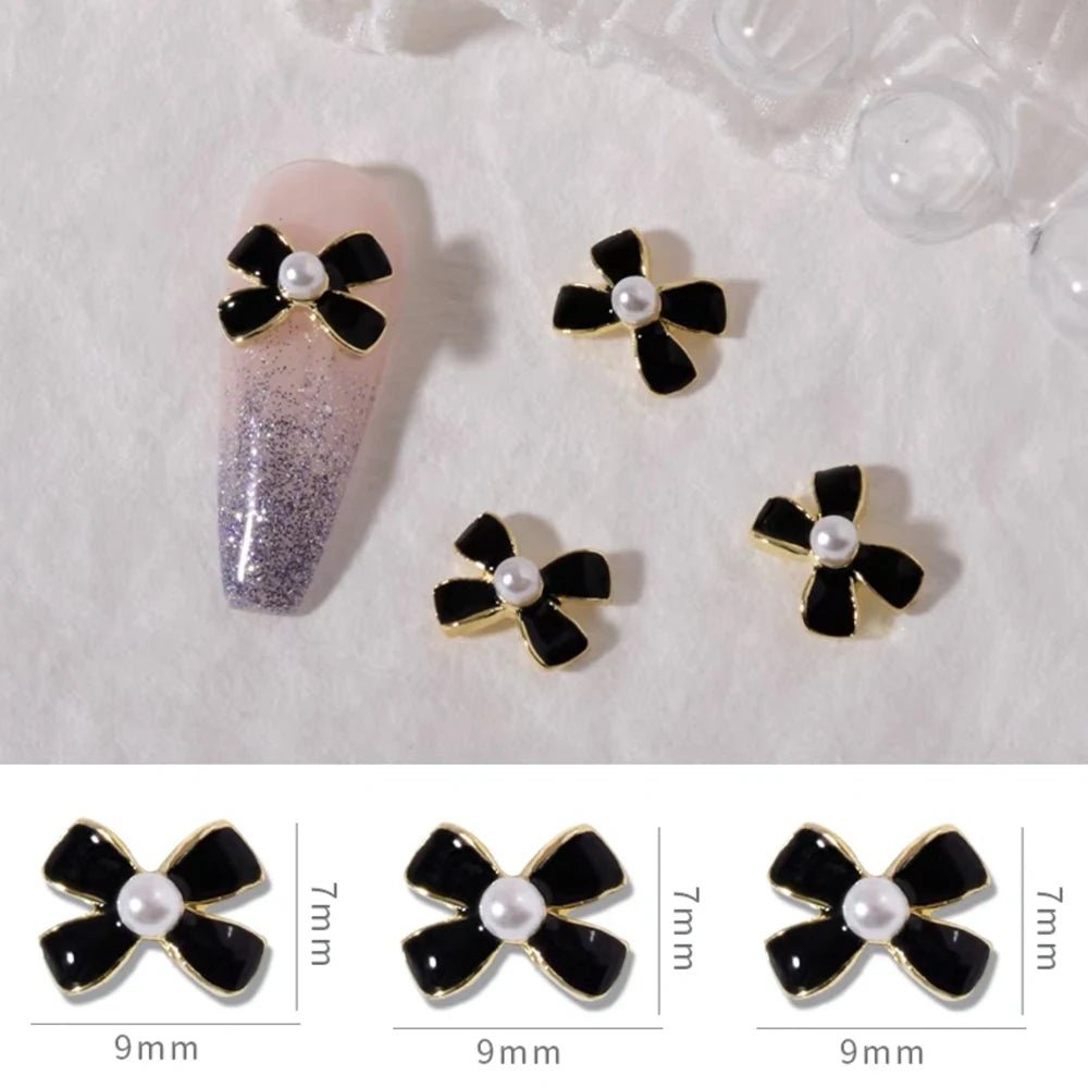Crystal Alloy French Court Nail Charms