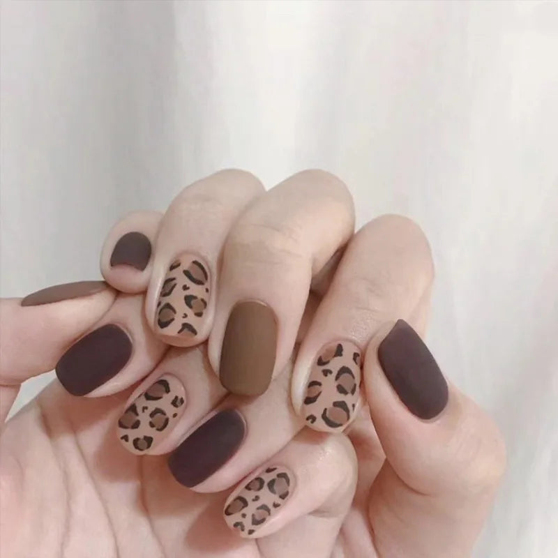 Ocean Star Moon Blue Press-On Nails
