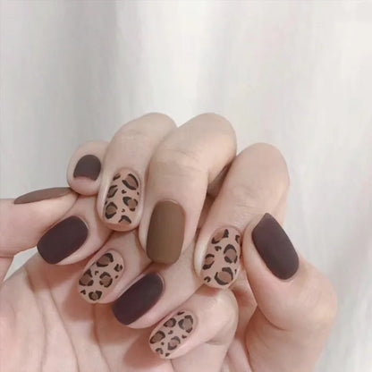 Ocean Star Moon Blue Press-On Nails