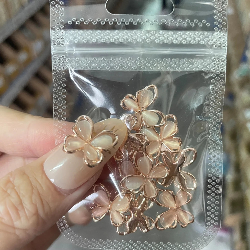 Crystal Alloy French Court Nail Charms