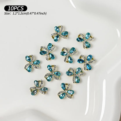 Zircon Pearl Luxury Nail Charms