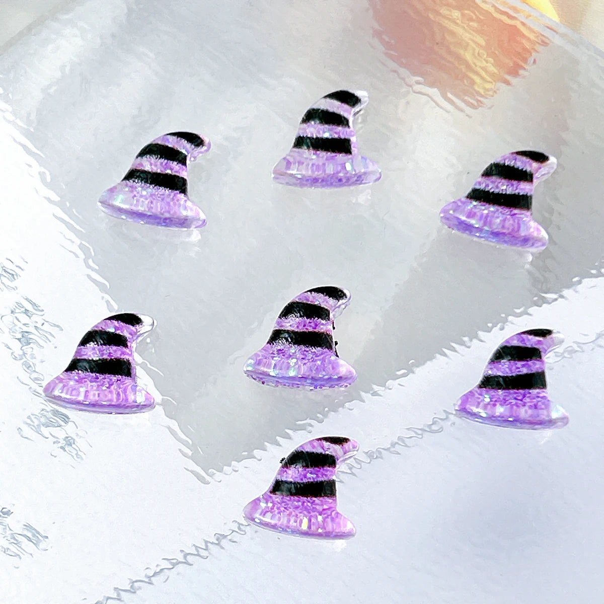 Cartoon Spider Cat Ghost Nail Charms 30pc