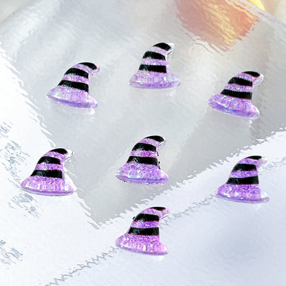 Cartoon Spider Cat Ghost Nail Charms 30pc
