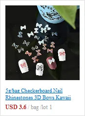 Aurora Glass Ice Cube Nail Foil Stickers 11pc